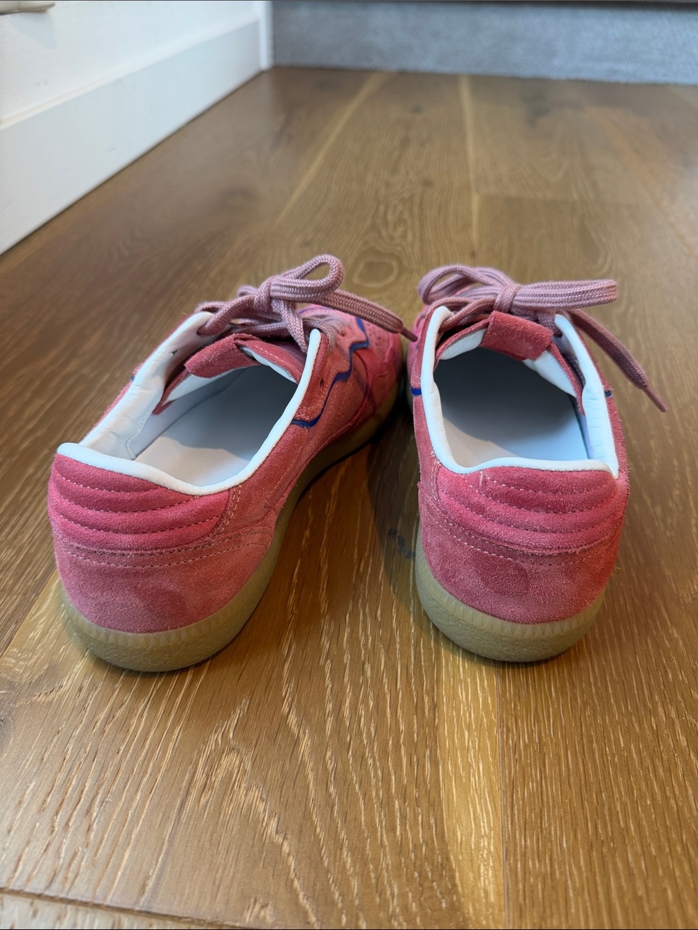 ALOHAS Pink Tb.490 RIFE Suede Sneakers - Picture 4 of 5